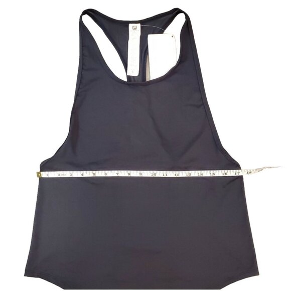 Fabletics Hayden Tank Top Womens Small Scoop Neck Low Armholes Racerback Top - Picture 8 of 10